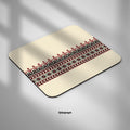 Dibajraph Mouse Pad – Beige Tatreez Embroidery Pattern | Blank Design