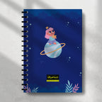 Dibajraph Notebook – 'Hope Still Blooms' Arabic Poetry Quote