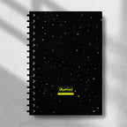 Dibajraph Notebook – 'Even the Moon Accompanies Me' Arabic Quote