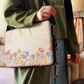 Dibajraph Laptop Sleeve – Joyful Flowers Pattern | Blank Design