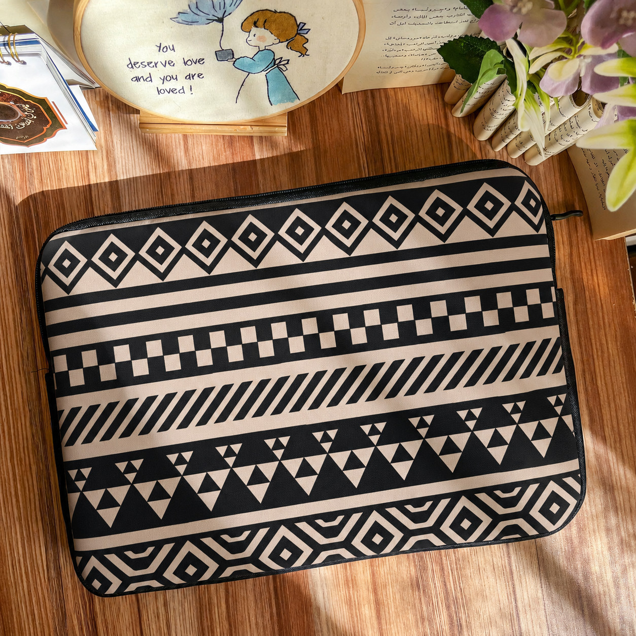 Dibajraph Laptop Sleeve – Tribal Essence | Blank Design