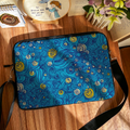 Dibajraph Laptop Sleeve – Starry Night Inspired Artistic Pattern | Blank Design