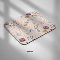 Vintage Floral Garden Mouse Pad
