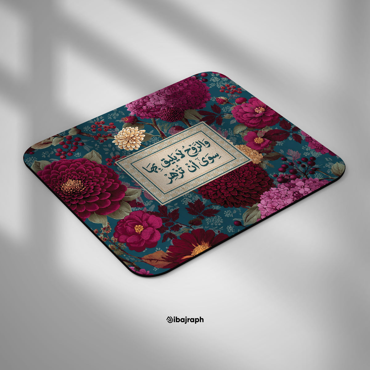 Rouh Flowers Mouse Pad