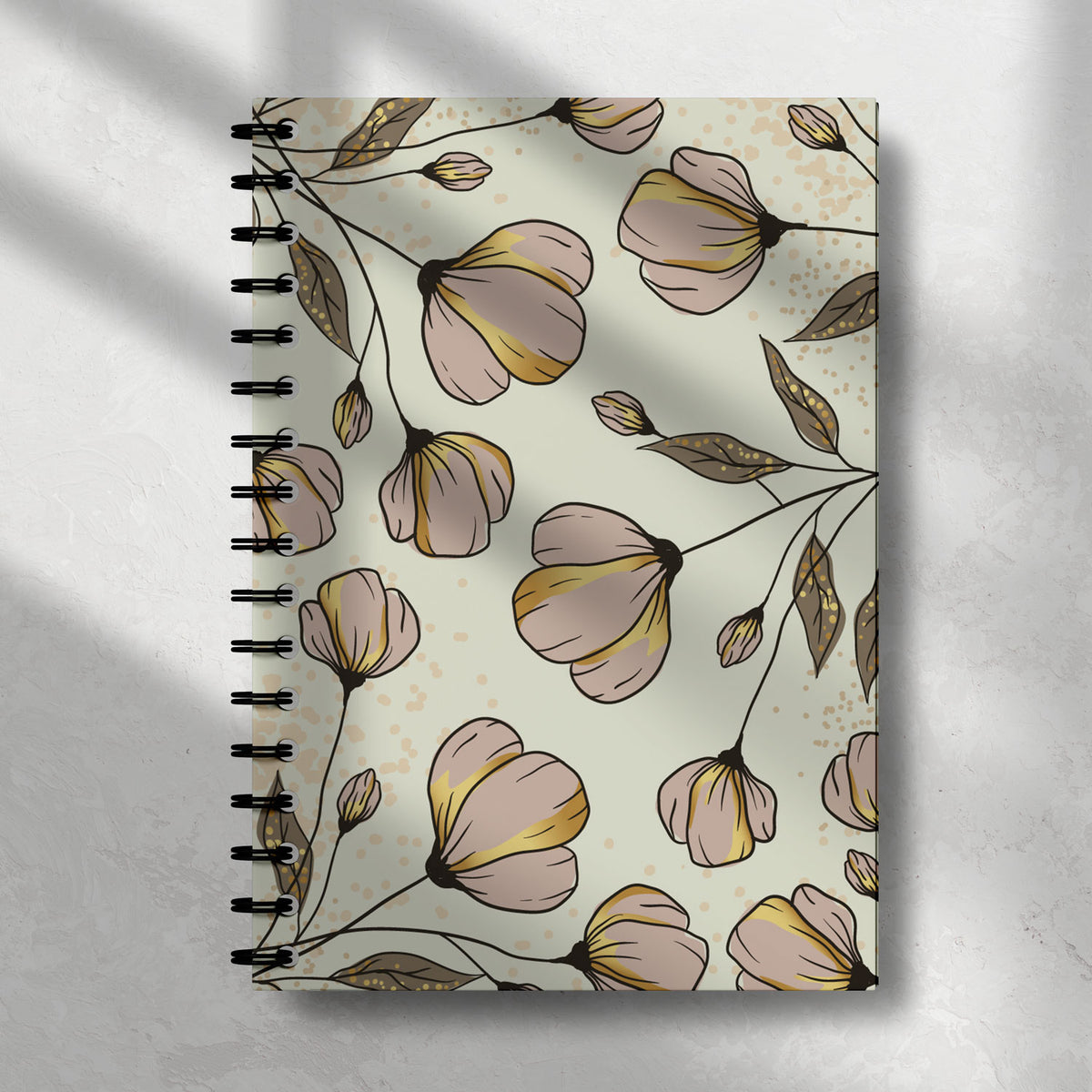 Soft Petal Muse Notebook