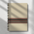 Beige Tatreez Notebook