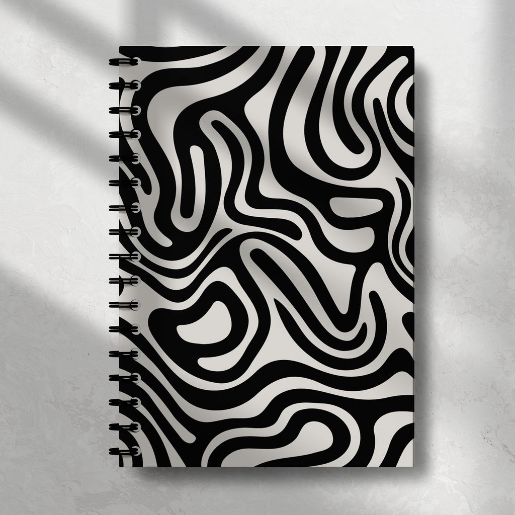 Monochrome Flow Notebook