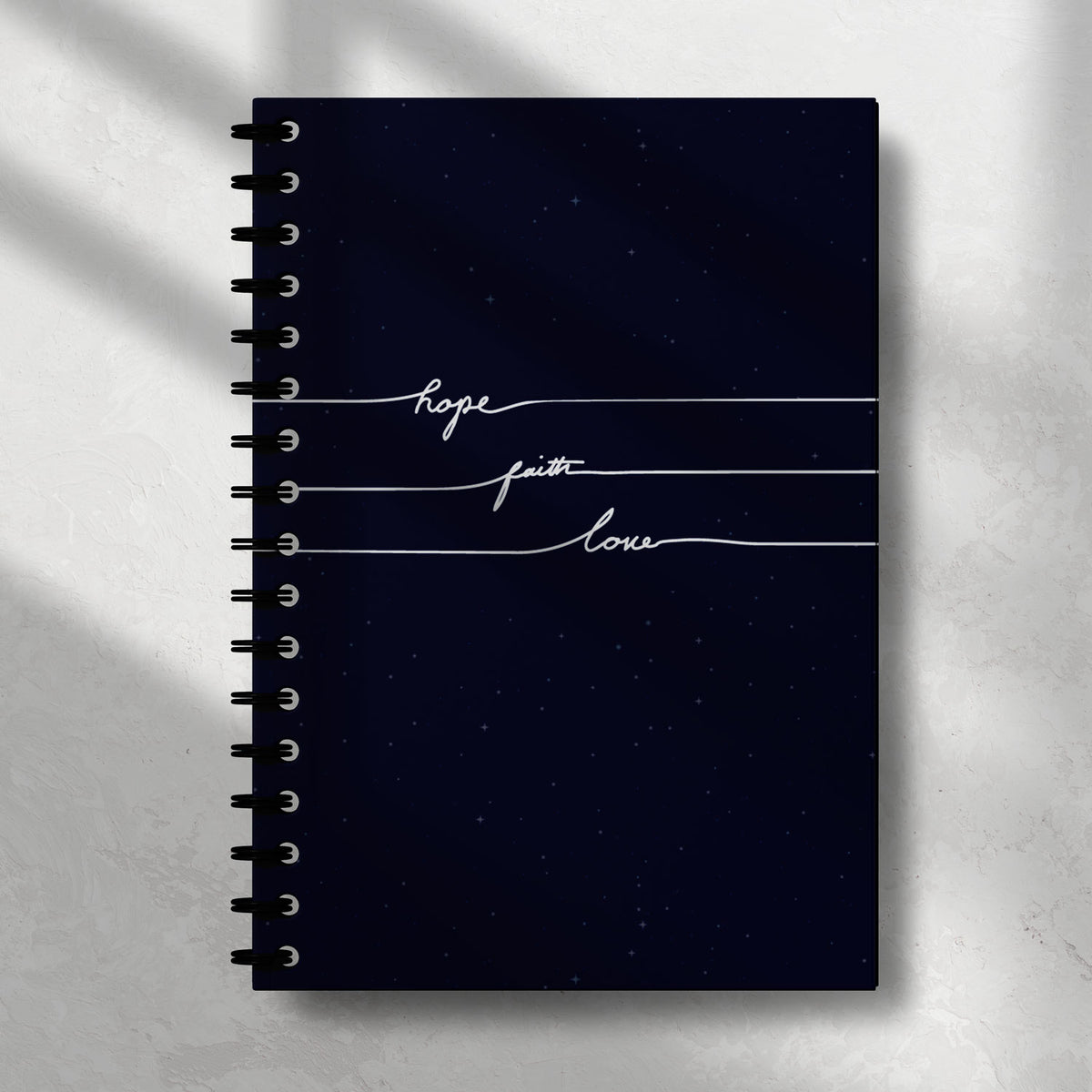 Hope, Faith, Love Notebook