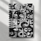 Whimsical Doodle Art Notebook