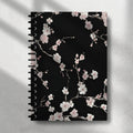 White Petal Elegance Notebook