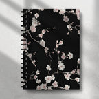 White Petal Elegance Notebook
