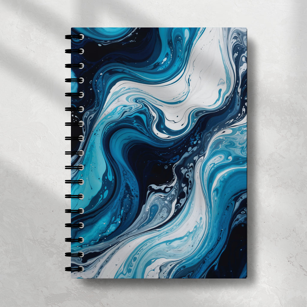 Dark Marble Notebook
