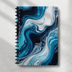 Dark Marble Notebook