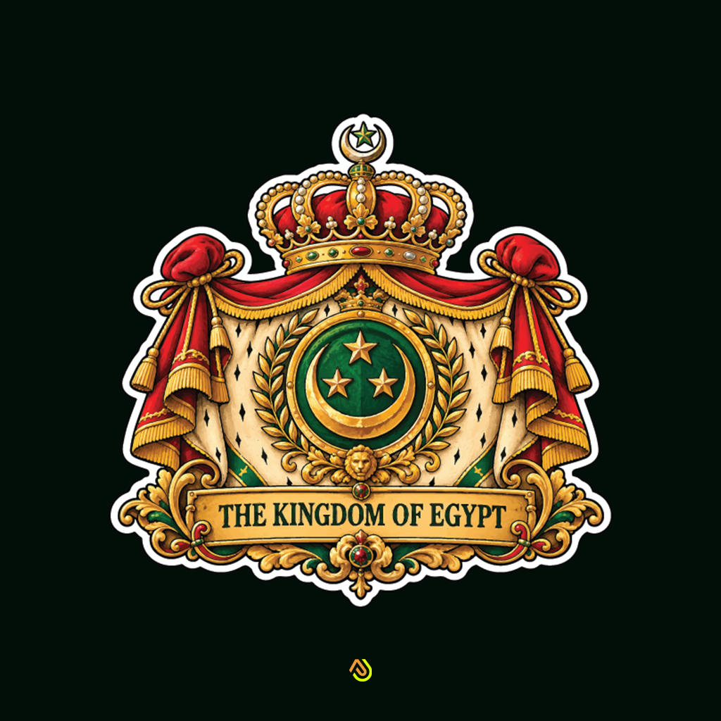 Egyptian Crest Sticker