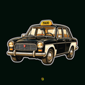 Cairo Taxi Sticker