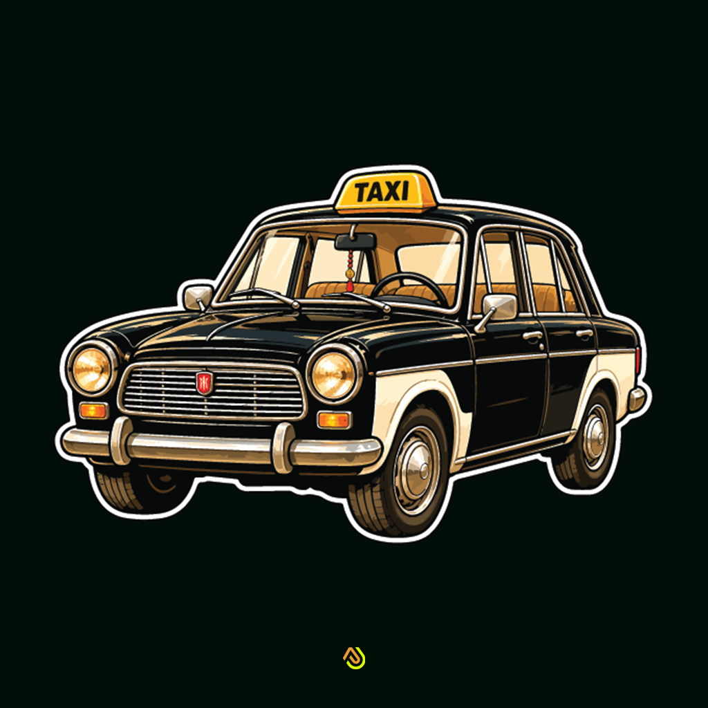Cairo Taxi Sticker