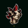 Floral Statue Sticker