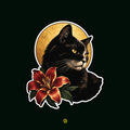 Moon Cat Sticker