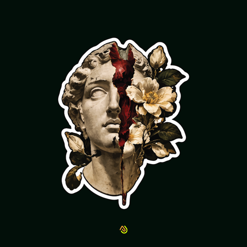 Aesthetic Bust Sticker