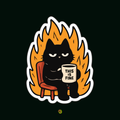 Chaos Cat Sticker