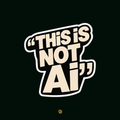 Not AI Sticker